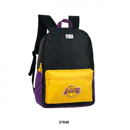MOCHILA LAKERS NEGRO 27648