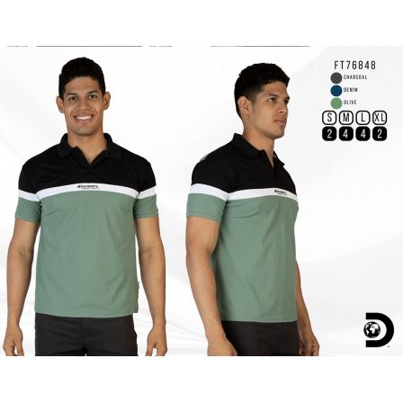 REMERA POLO DISCOVERY CAB DX4577-307-76848 VC VERDE 7453121400809-VC