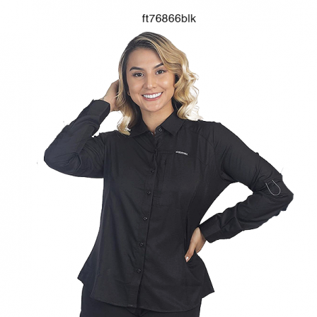 CAMISA ML MUJER DX4577-112-76866BLK