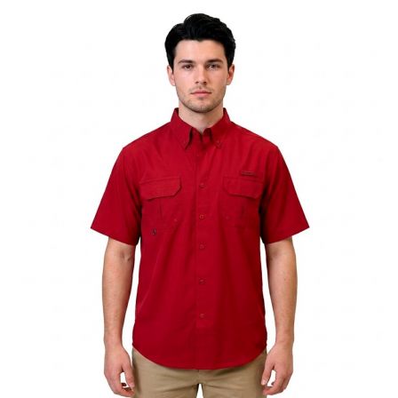 CAMISA MC CAB PLUS DX1477-308-78390LWN BORDO 7453121408225-BOR