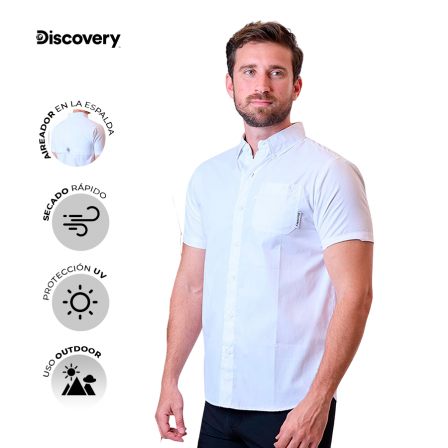 CAMISA M/C CAB  DX4578-308-80244WHT