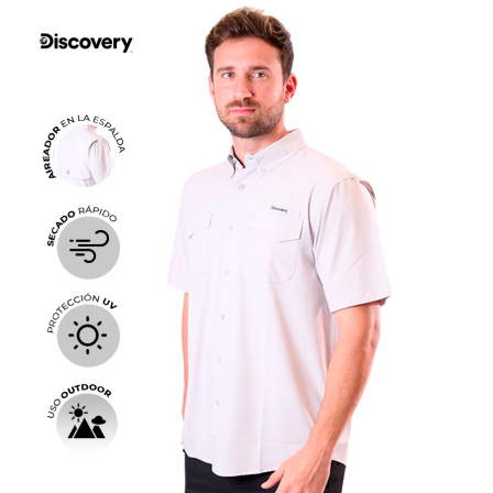 CAMISA M/C CAB  DX5078-308-83600GRY