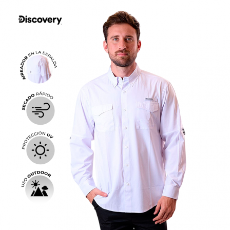 CAMISA M/L P/CAB  DX5078-308-83601WHT