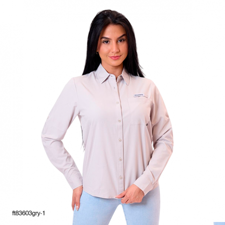 CAMISA P/DAMA  DX5078-112-83603GRY