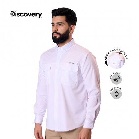 CAMISA ML DX5280-308-85607WHT