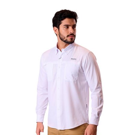 CAMISA ML DX5280-308-85611WHT BLANCO 7453121454918-BL