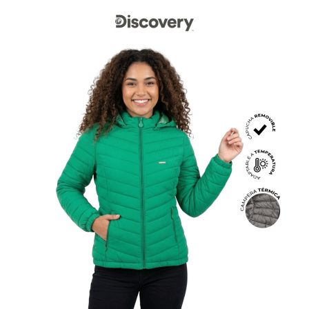CAMPERA TERMICA MUJER VERDE 7453DAM-VC