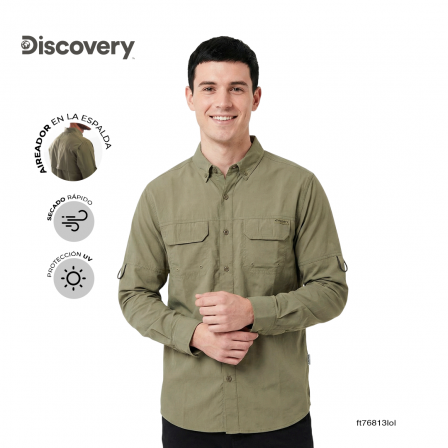 CAMISA DISCOVERY CABALLERO DX4576-308-76813LOLV