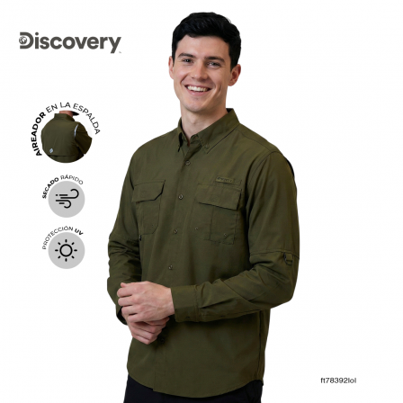CAMISA DISCOVERY CABALLERO DX1477-308-78392LOL