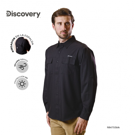 CAMISA DISCOVERY CABALLERO DX5279-308-84753BLK