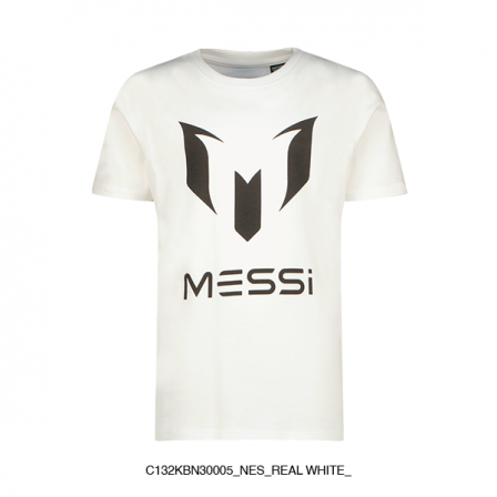 T-SHIRT MESSI C132KBN30005 REAL WHITE