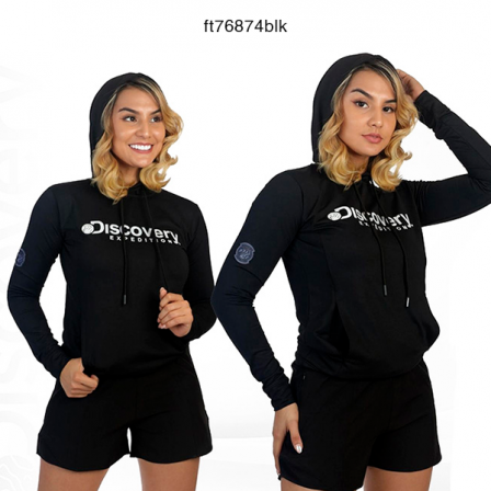 CAMPERA DISCOVERY PARA DAMA DX4577-108-76874BLK