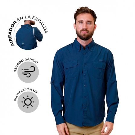 CAMISA DISCOVERY  DX4578-308-80245NVY