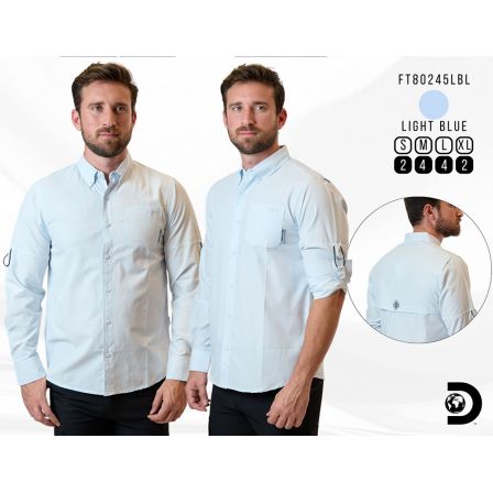 CAMISA M/L P/CAB  DX4578-308-80245LBL