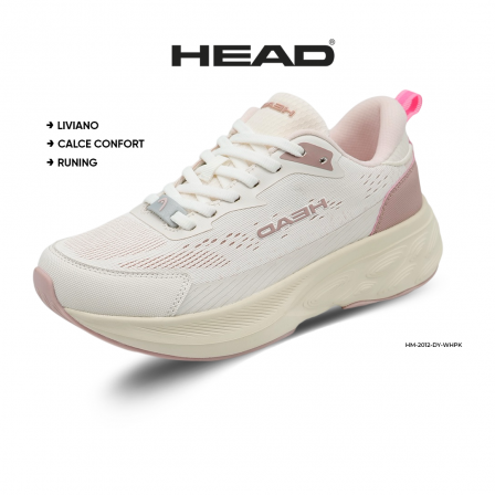 CALZADO HEAD HM-2012-DY-WHPK DEPORTIVA DE DAMA