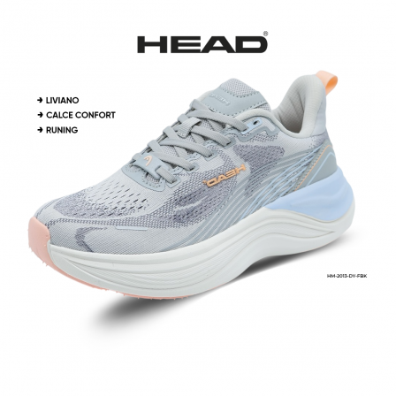 CALZADO HEAD HM-2013-DY-GR DEPORTIVA DE DAMA